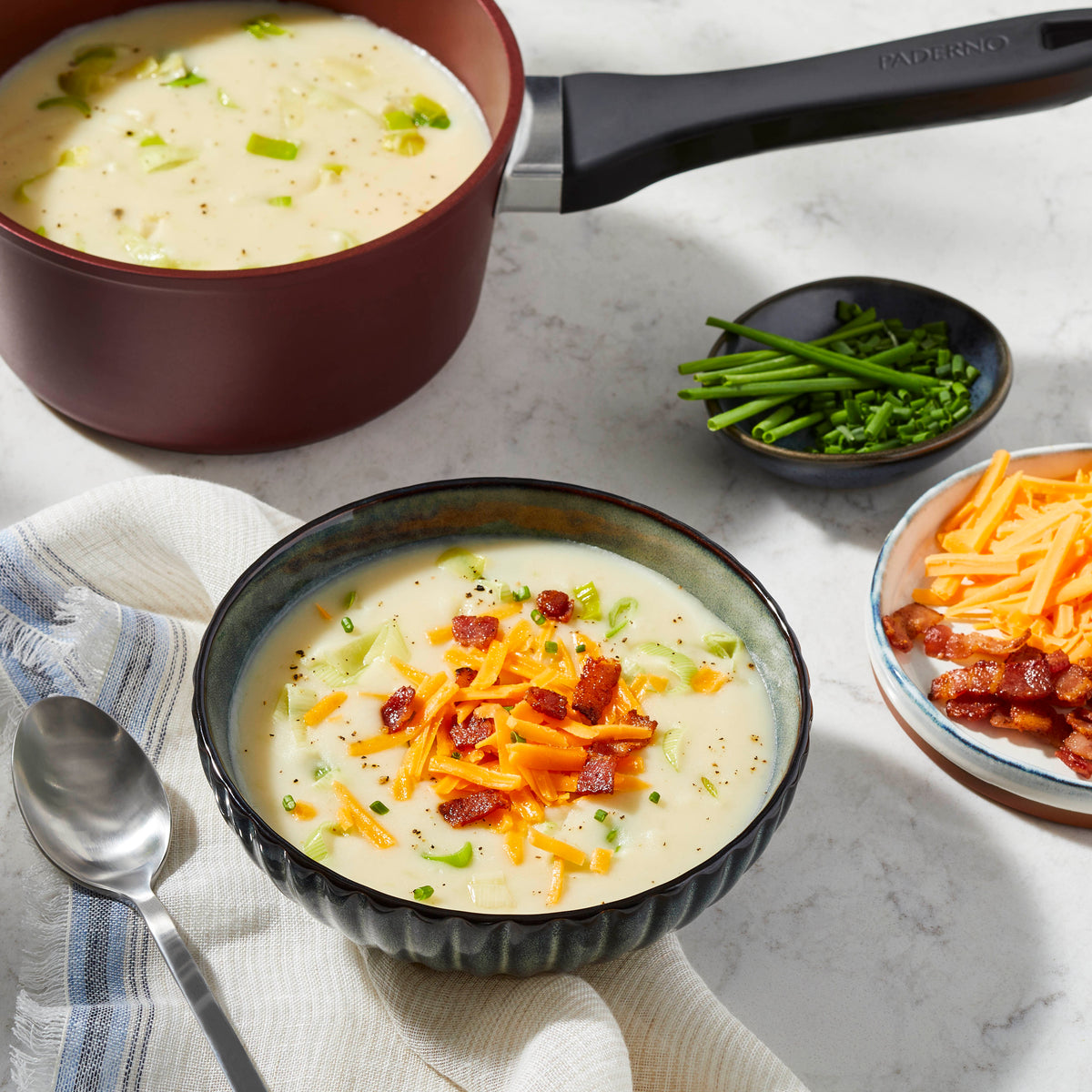 Leek and Potato Soup – Paderno