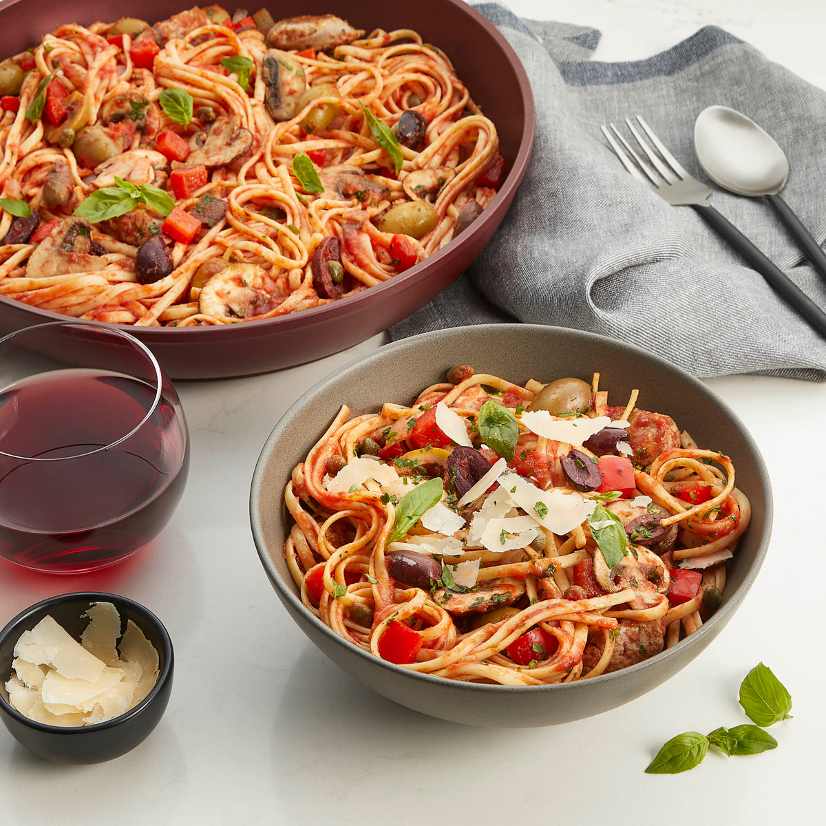 Pasta Puttanesca &ndash; Paderno