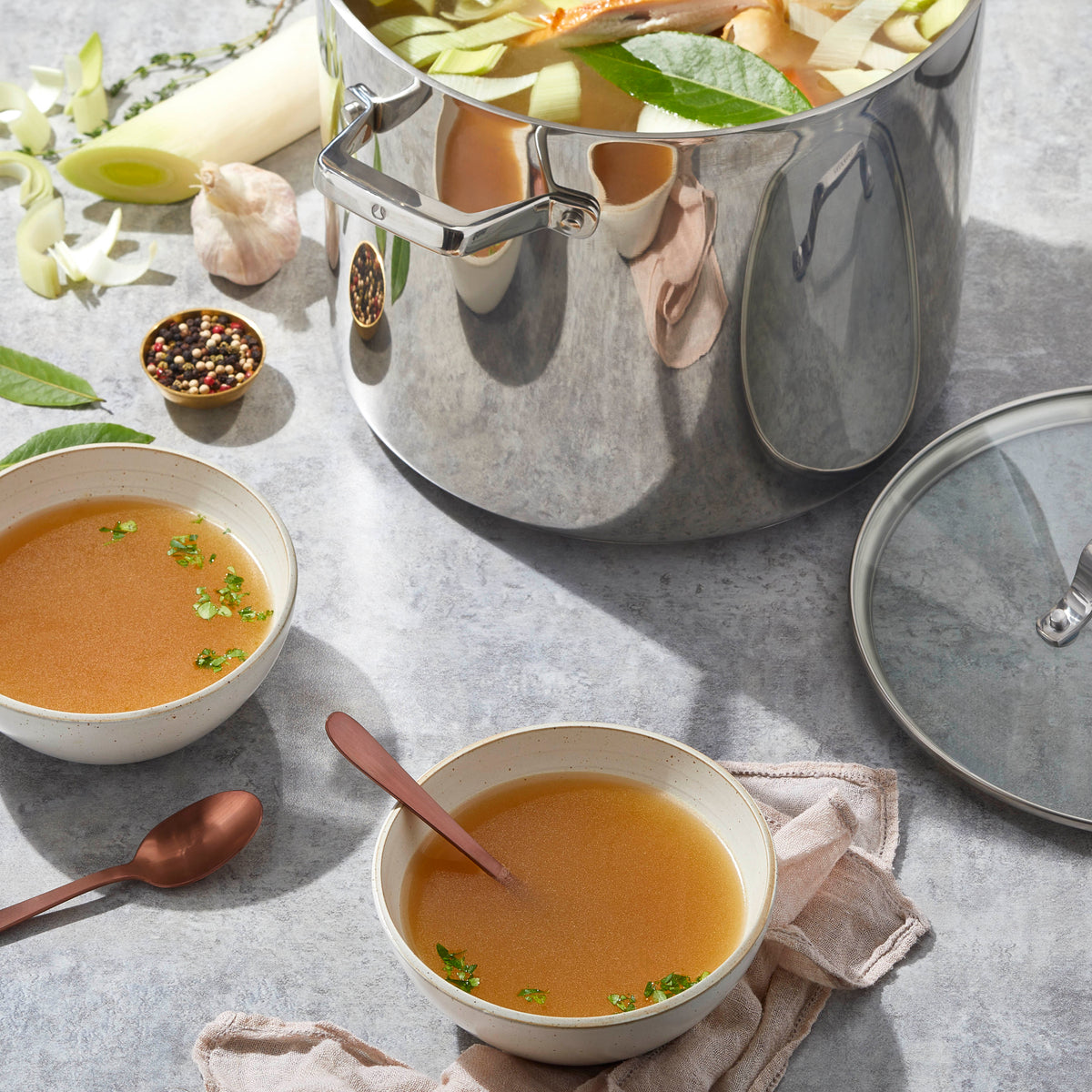 Stock: 3 Ways – Fish Stock – Paderno