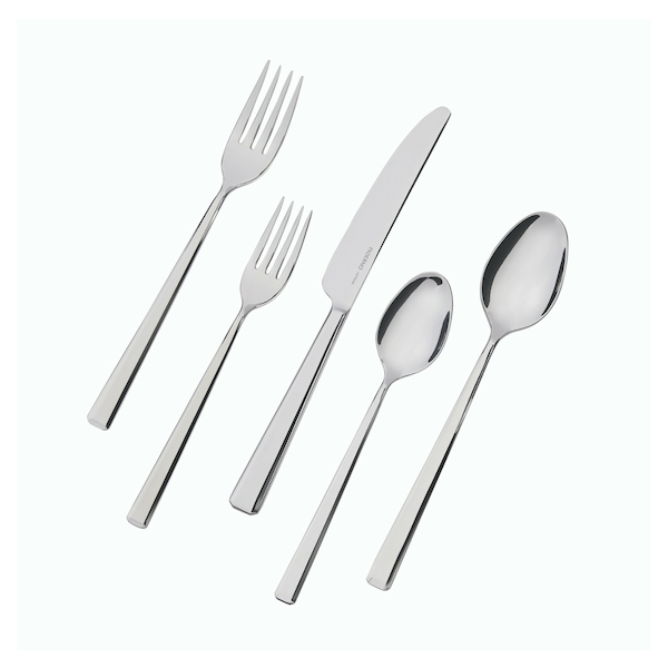 PADERNO Laurier 20 Piece Flatware Set, Polished Finish 