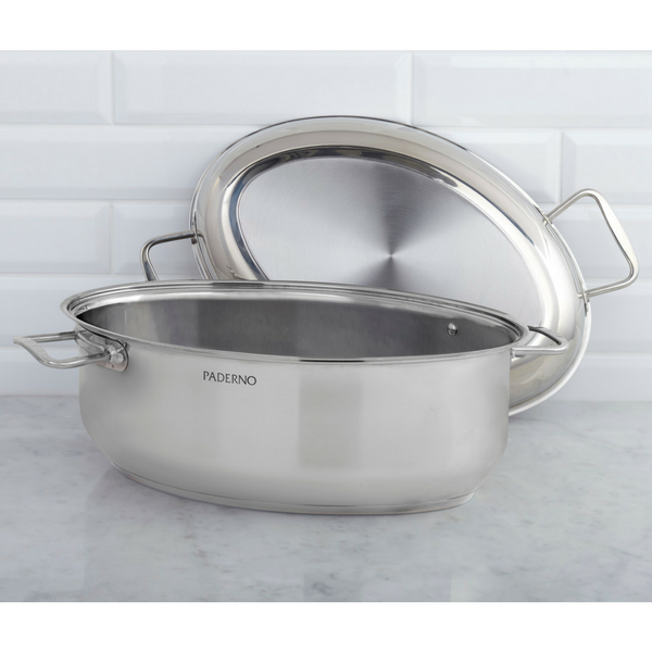 Stainless Steel Multi-Roaster with Removable Rack