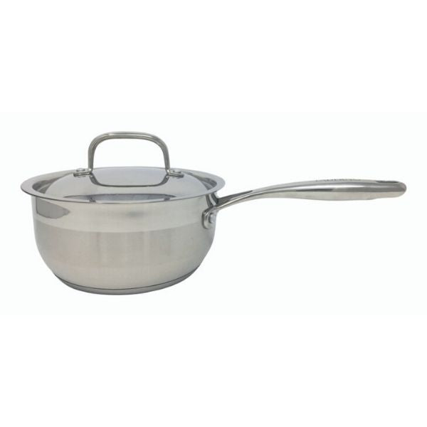 Classic Stainless Steel Saucepan, 2.3 Qt